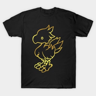 gold chocobo T-Shirt